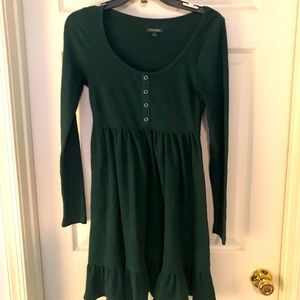 Adult small green dress